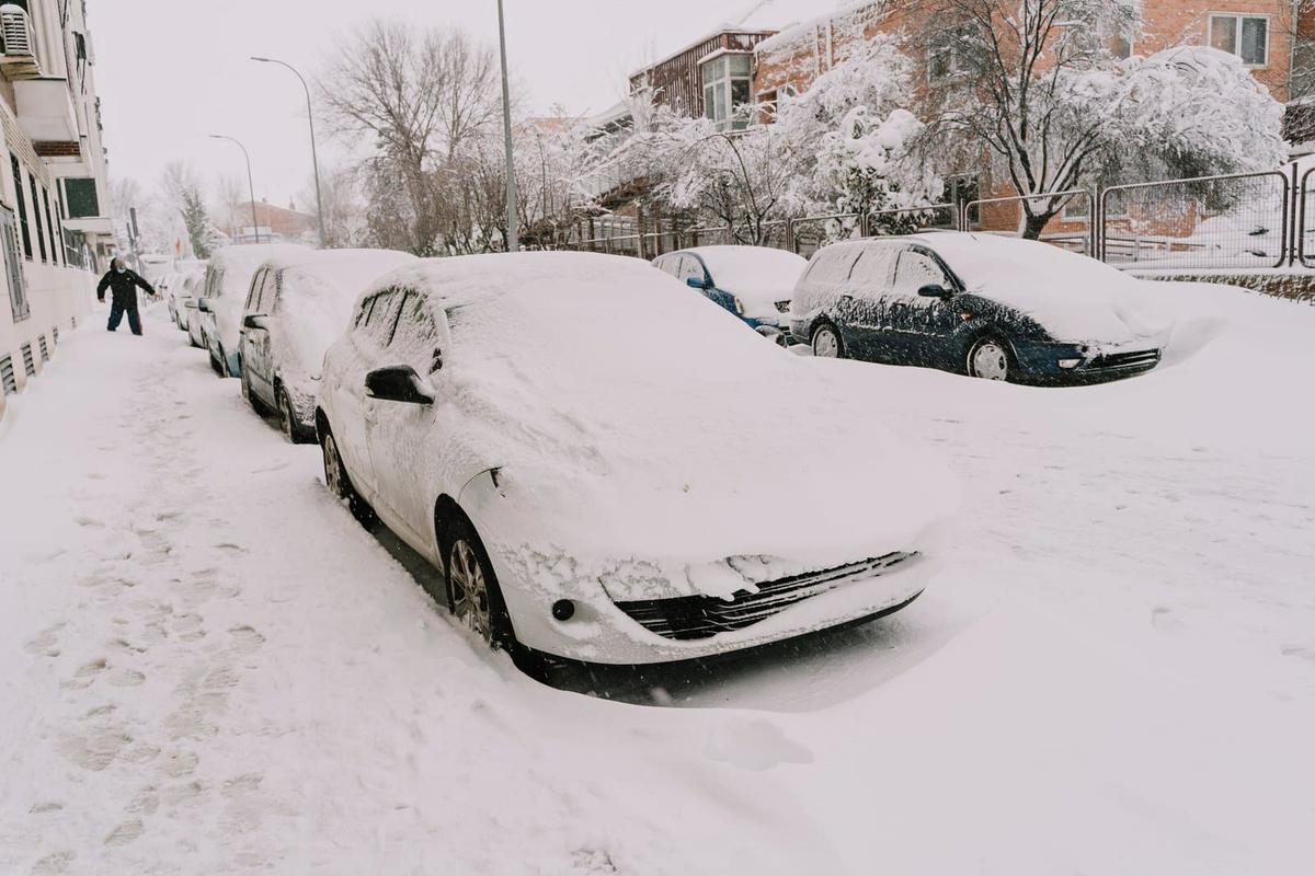 Fotos nevada Torrejón de Ardoz