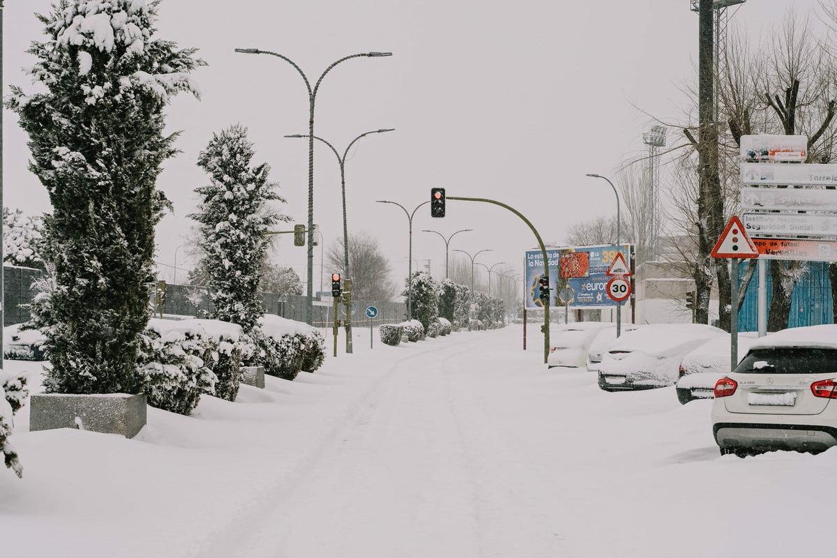 Fotos nevada Torrejón de Ardoz