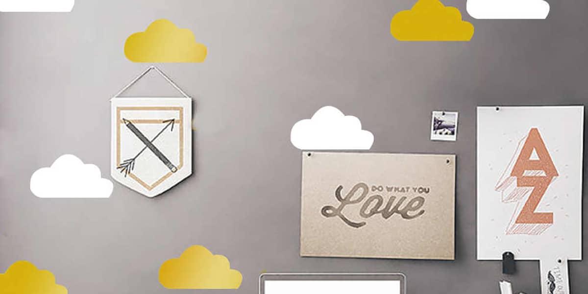 Stickers en las paredes