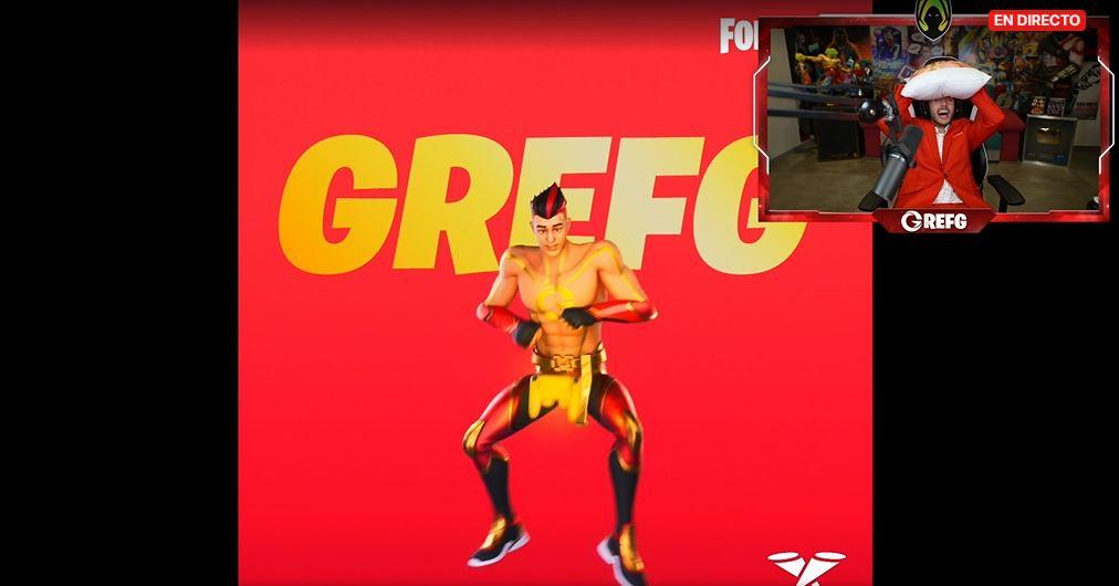 BAILE SKIN FORNITE THEGREFG 