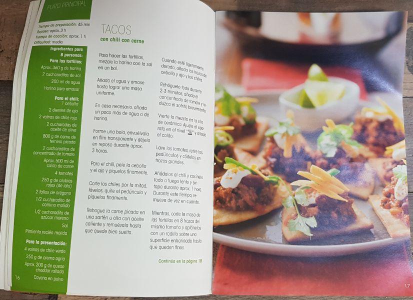 Libro de recetas en olla lenta Lidl Silvercrest