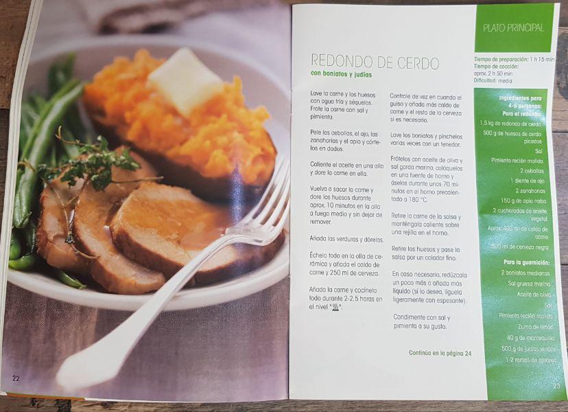 Libro de recetas en olla lenta Lidl Silvercrest