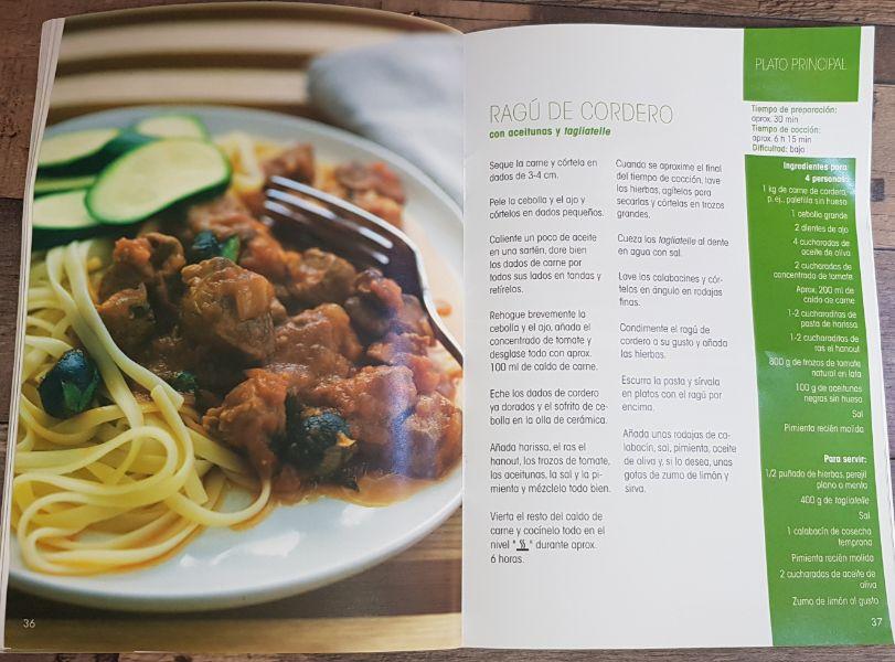 Libro de recetas en olla lenta Lidl Silvercrest