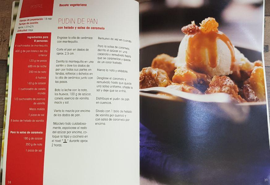 Libro de recetas en olla lenta Lidl Silvercrest