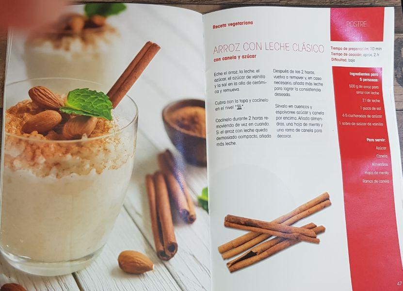 Libro de recetas en olla lenta Lidl Silvercrest