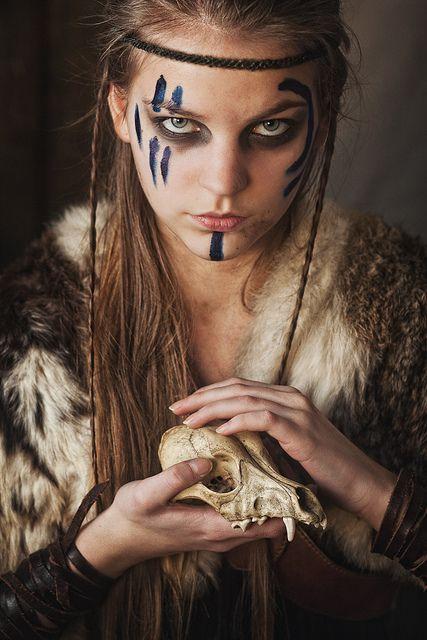 maquillaje Vikingo