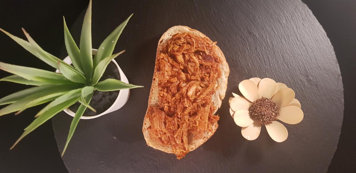 Pulled pork en olla lenta