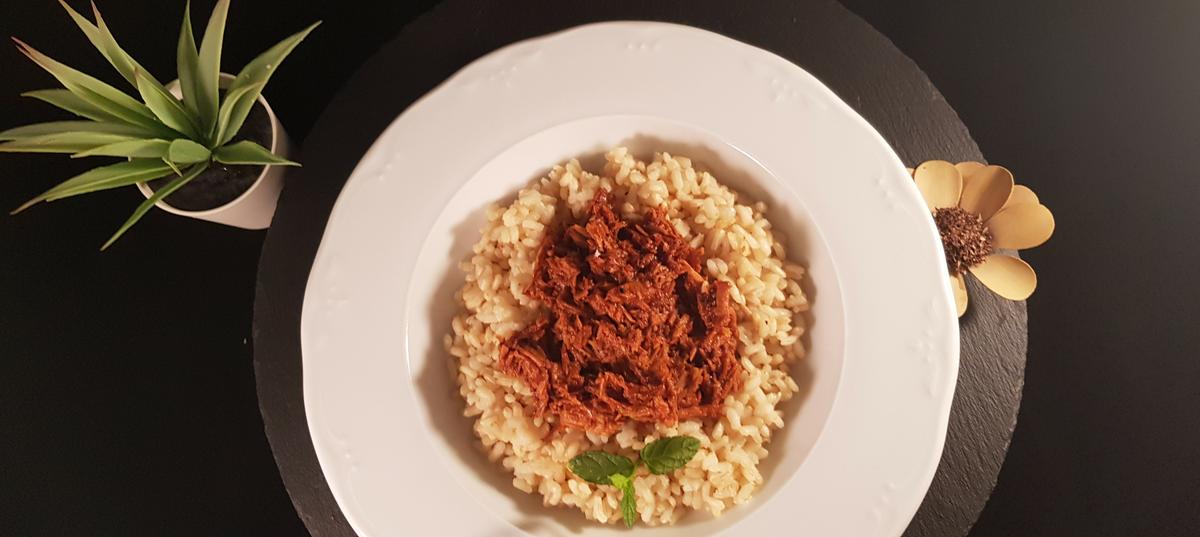 Pulled pork en olla lenta