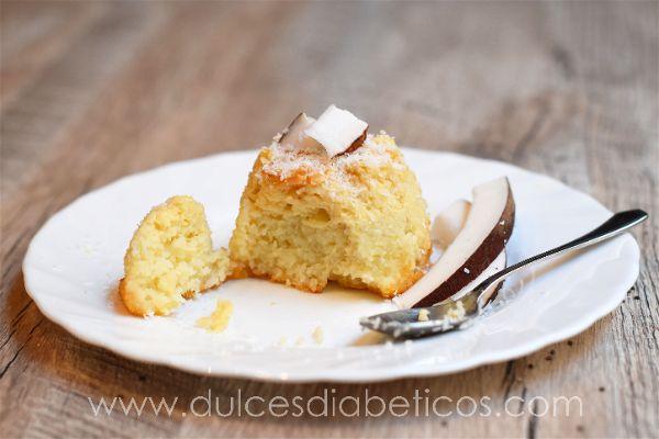 Flan de coco casero sin azucar