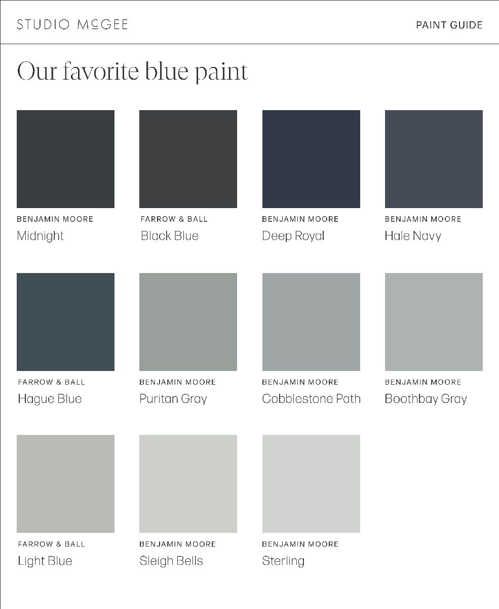 Paleta de colores de Studio McGee