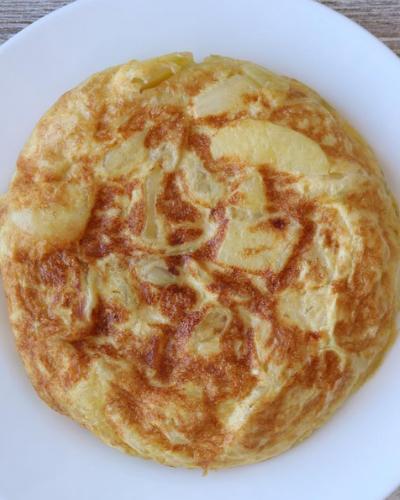 Tortilla de patatas en microondas