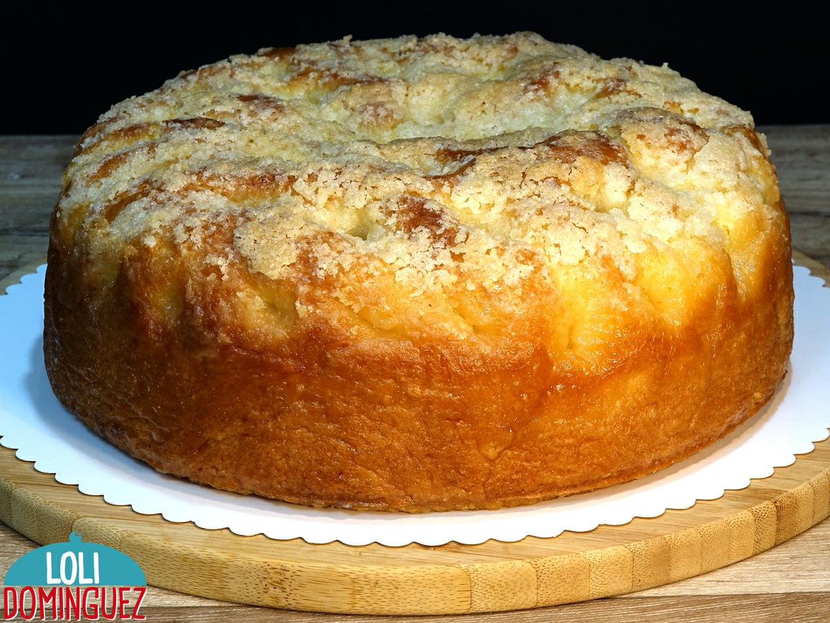 EL FAMOSO PASTEL DE MANTEQUILLA ALEMÁN (BUTTERKUCHEN). Uno de los dulces más famosos en Alemania es este riquísimo pastel de mantequilla que habitualmente lo toman en la merienda, es un bizcocho tierno y jugoso de una masa parecida al brioche
