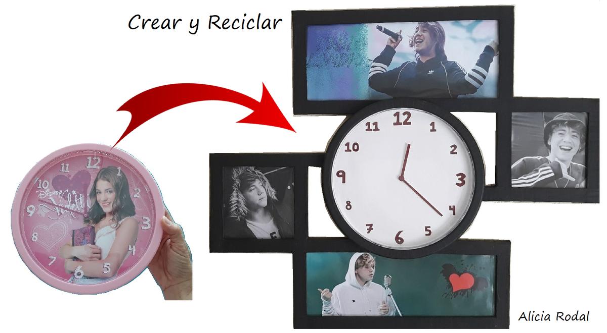 ideas de manualidades geniales que puedes hacer con artículos cotidianos para la decoración de tu hogar. Aprende a darle una segunda oportunidad a 2 objetos tan simples como un reloj de pared y un cubo para la basura.