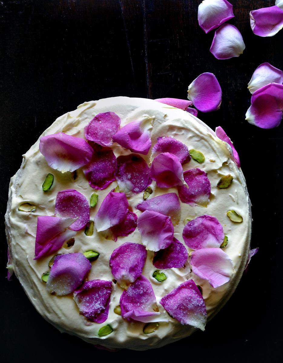 Receta de la Tarta Persa del Amor