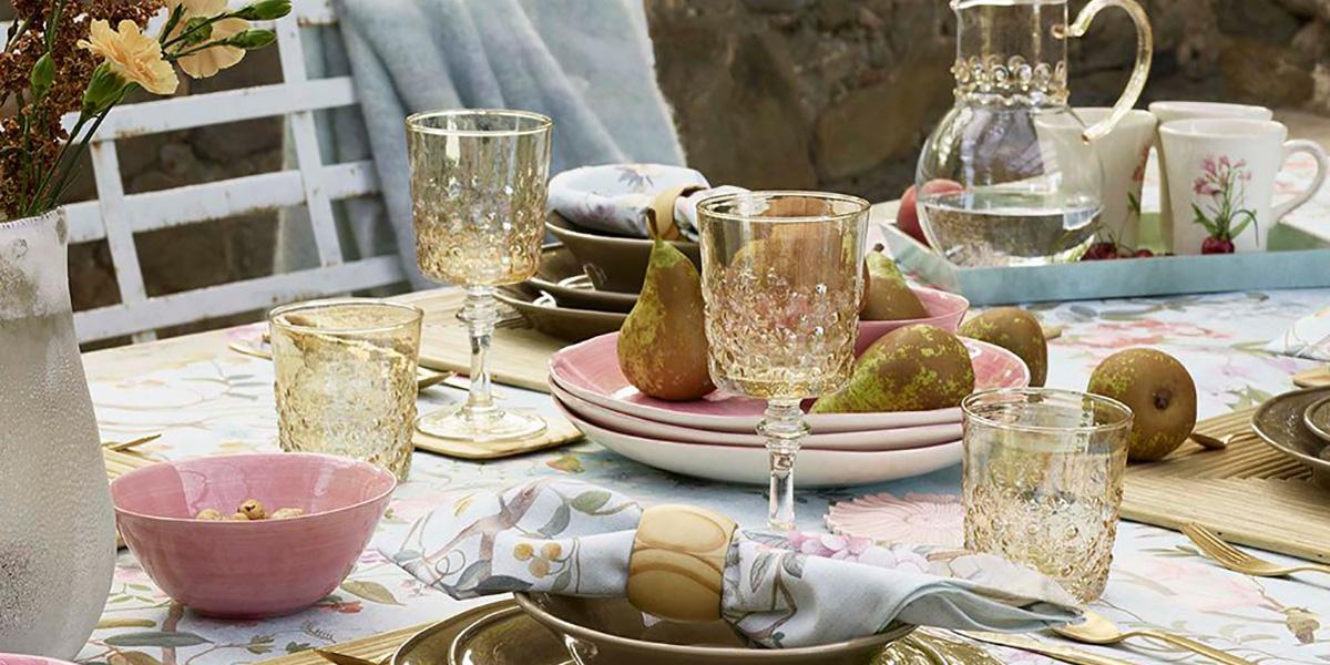 Cristalería vintage