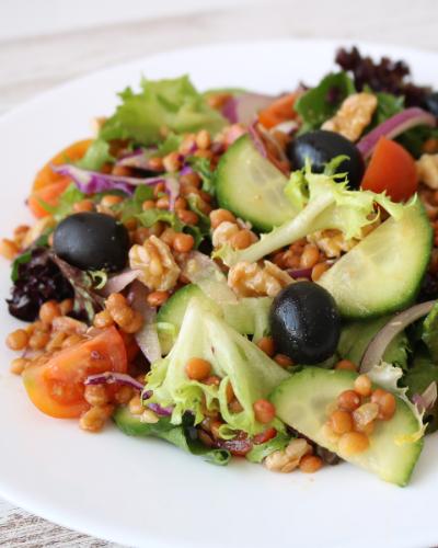 Ensalada de lentejas