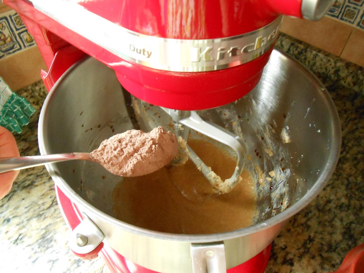 Galletas de cacao con almendra