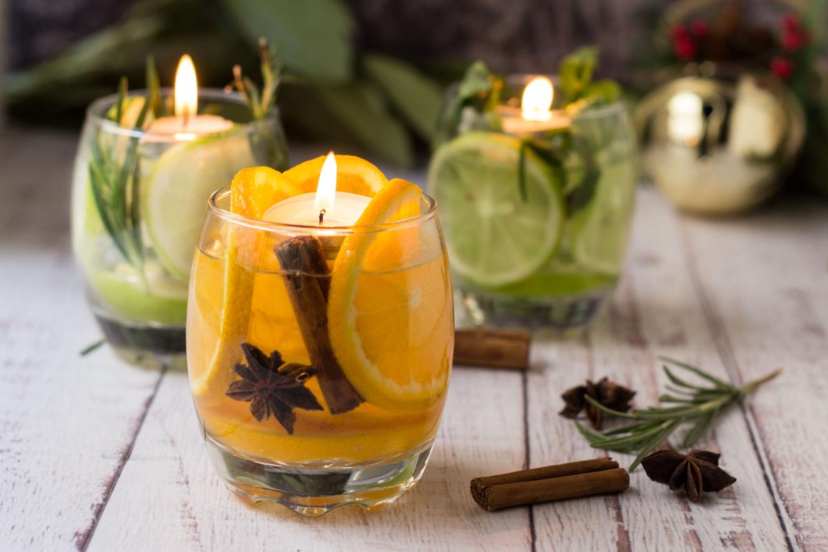 DIY para velas aromáticas