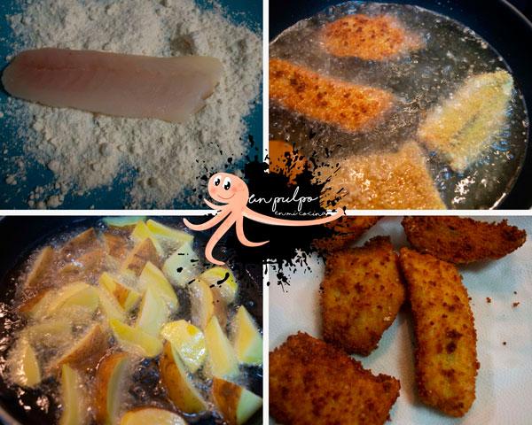 hacer pescado frito
