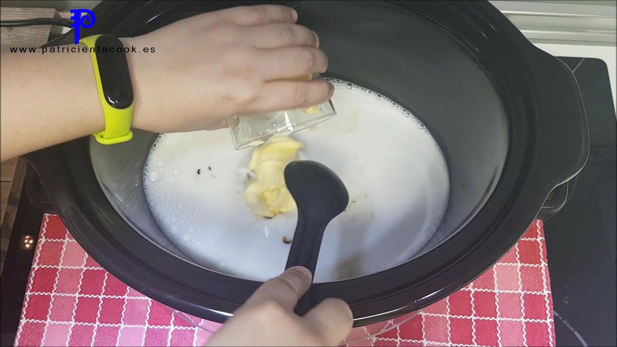 Dampfnudeln o masa hervida en olla lenta