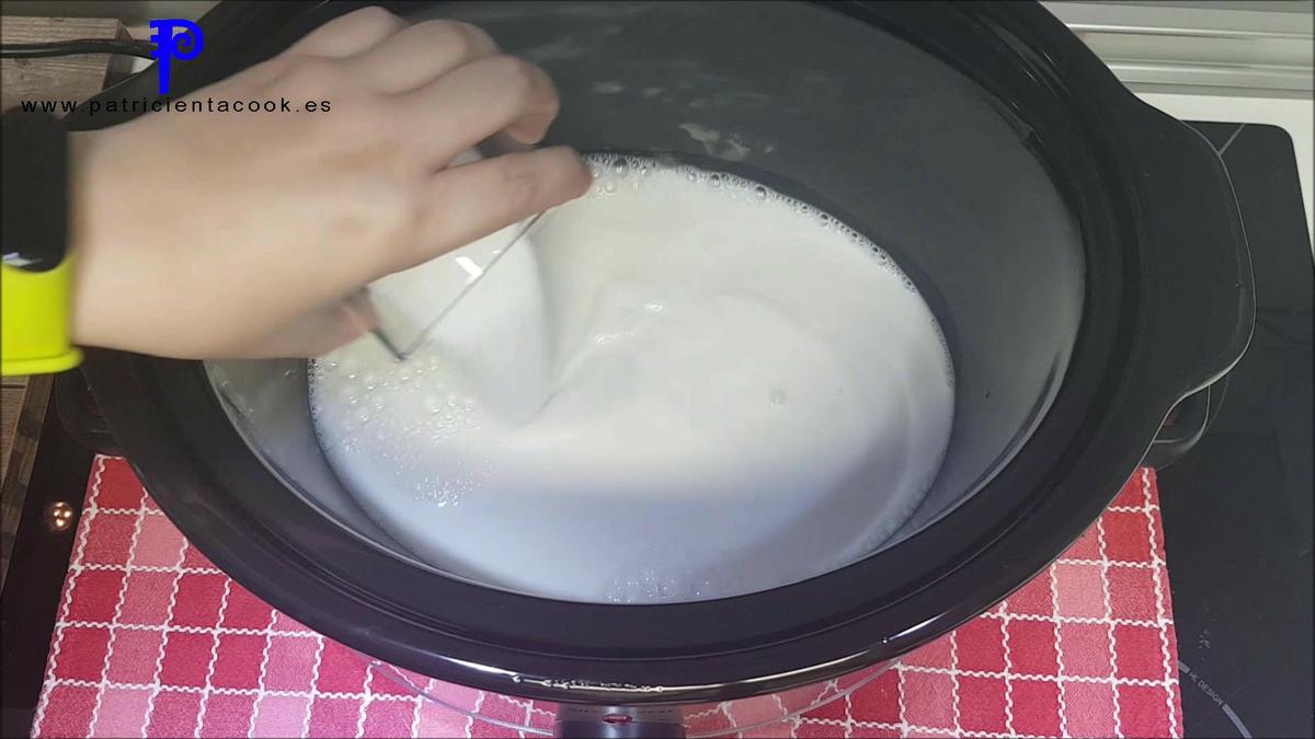 Dampfnudeln o masa hervida en olla lenta