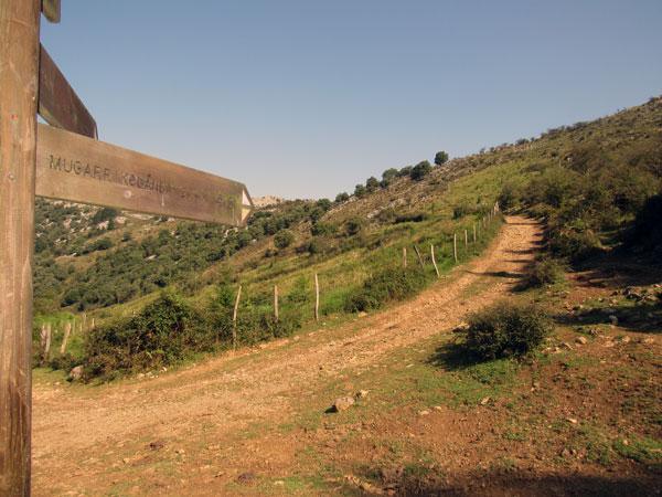Perfecto sendero y perfecta señalización
