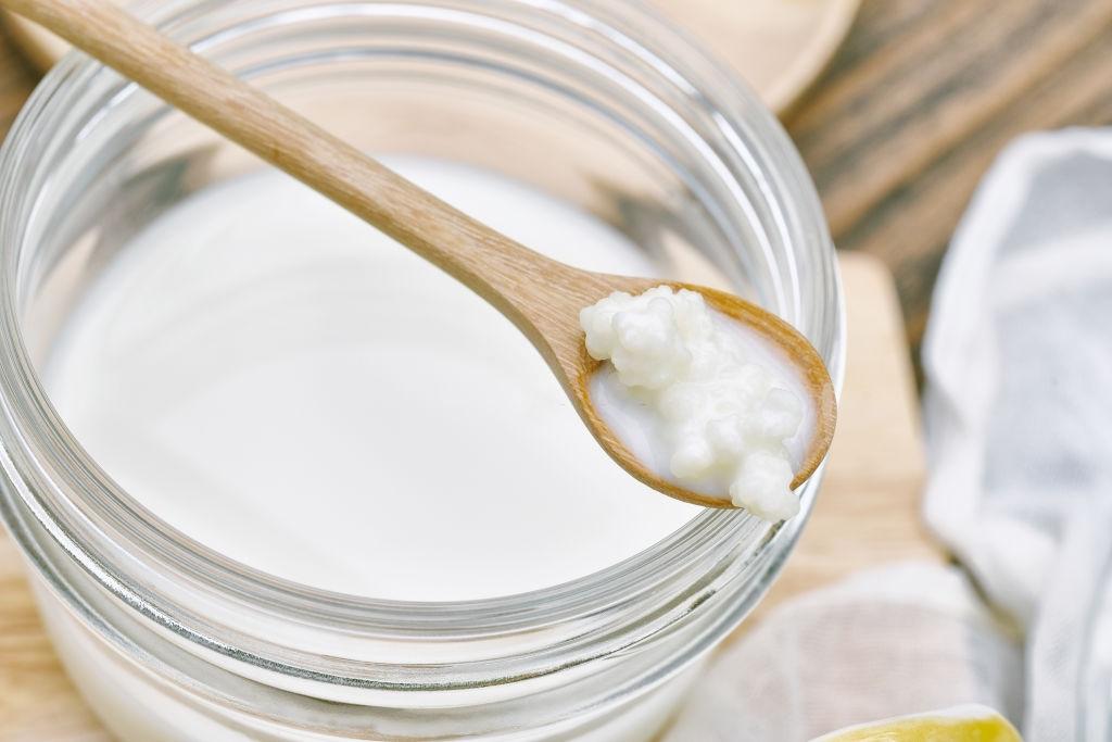 leche vegetal kefirada