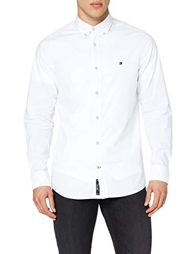 Tommy Hilfiger Core Stretch Slim Poplin Shirt Camisa,...