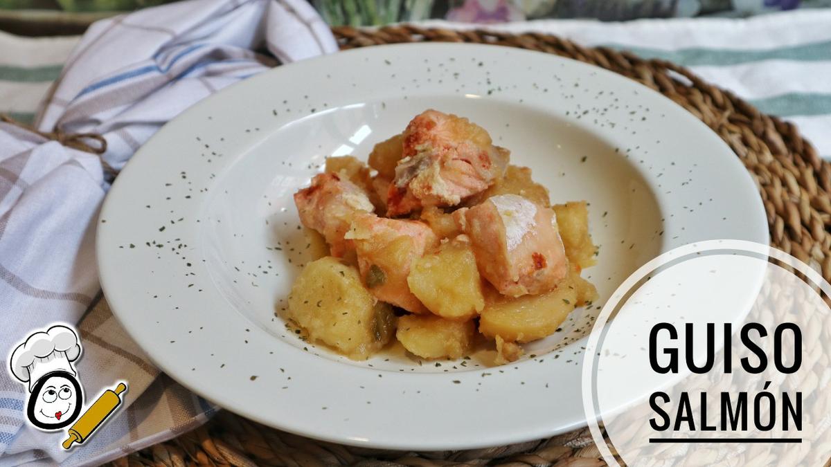Cómo preparara la receta de guiso de salmón en la Olla GM