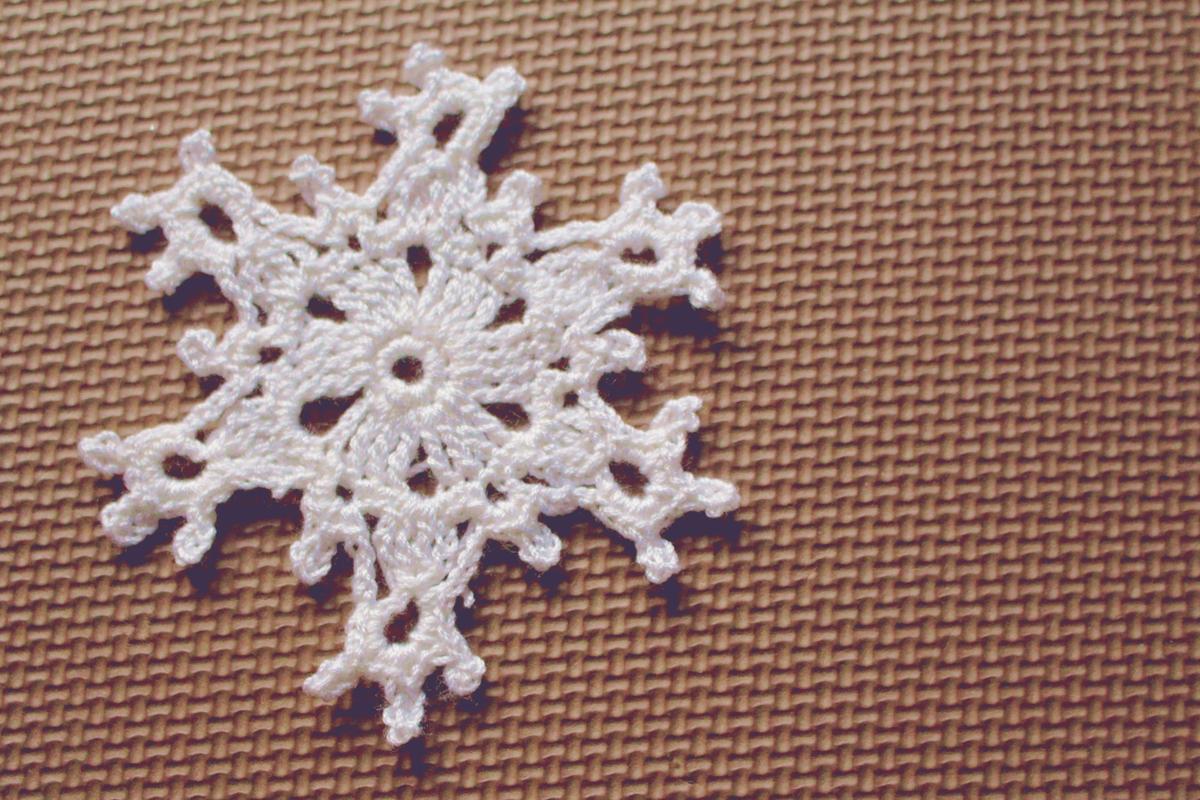 copo de nieve crochet