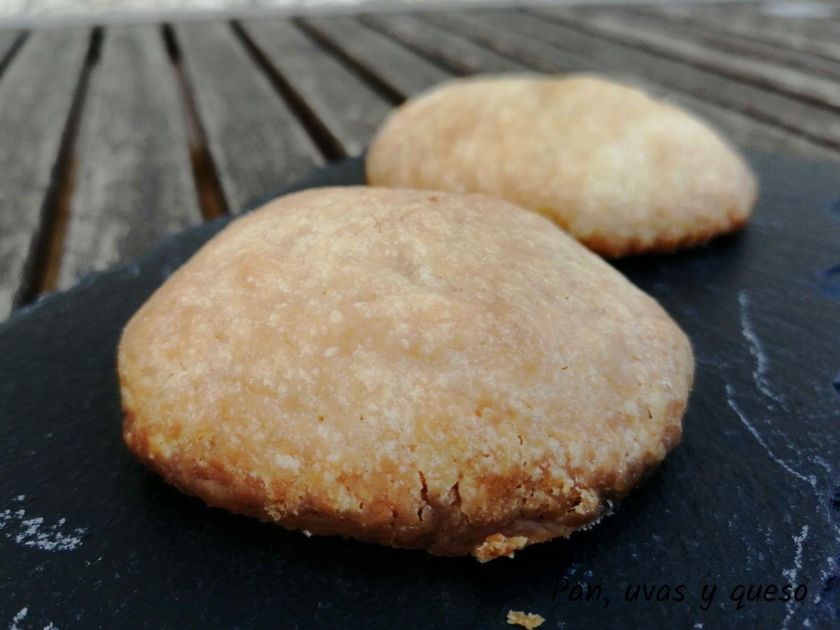 mantecados manchegos thermomix - pan uvas y queso