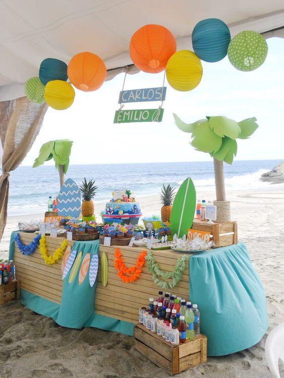 Fiesta infantil del surf