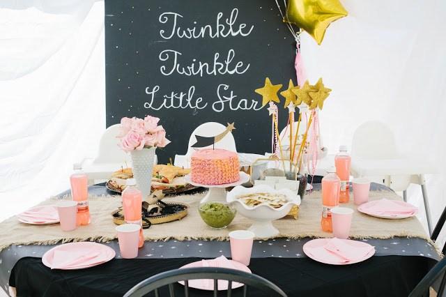 Decoración de Cumpleaños para Bebé ¡Estrellas!