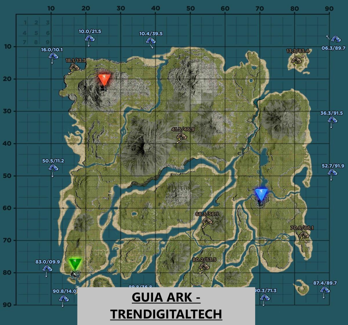 MAPA ARK