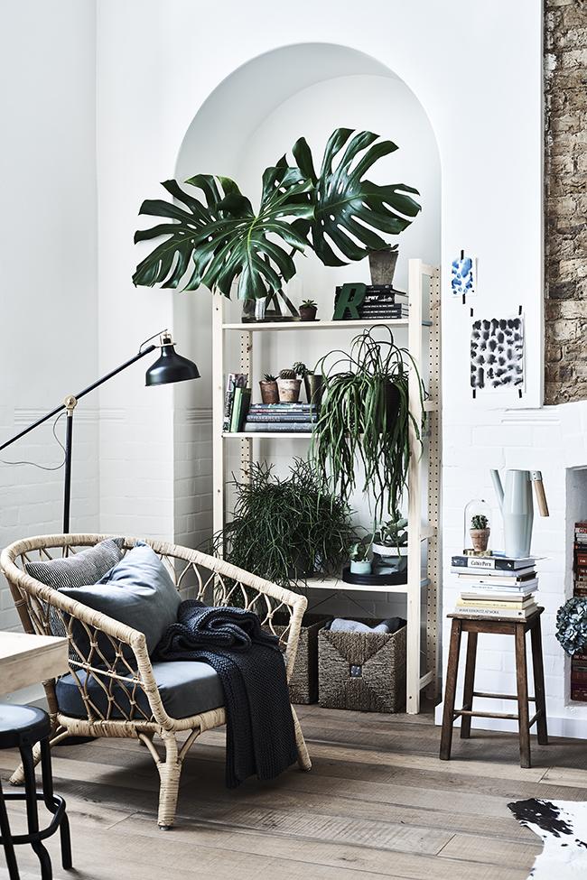 CÓMO DECORAR CON PLANTAS Y CON IKEA