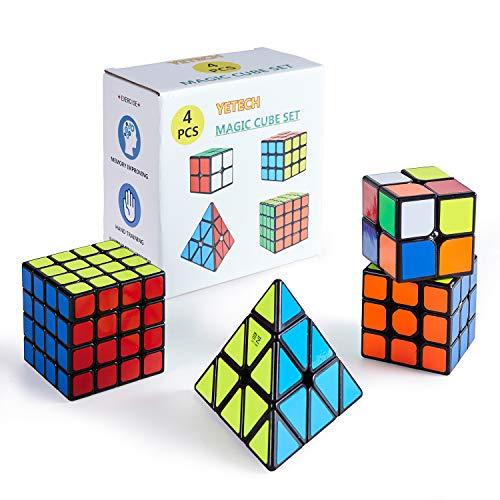 Yetech 4PCS Cubo Mágico Puzzle...