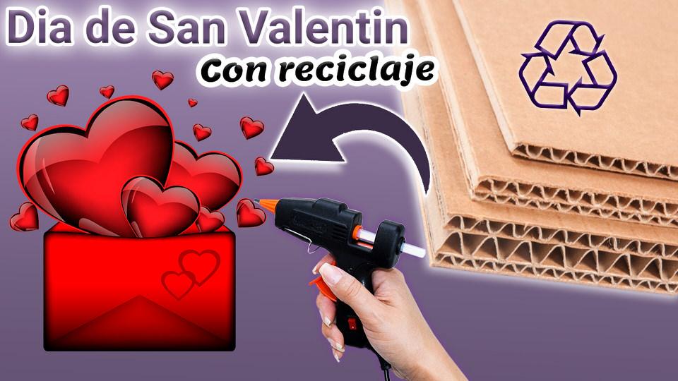 Cartonaje: caja regalo sorpresa. DIY San Valentín 