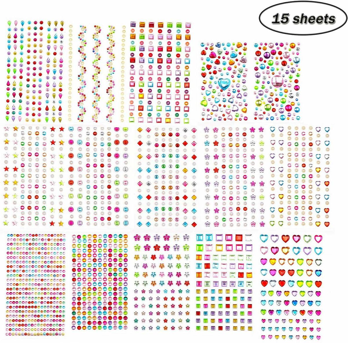 Diamantes autoadhesivos