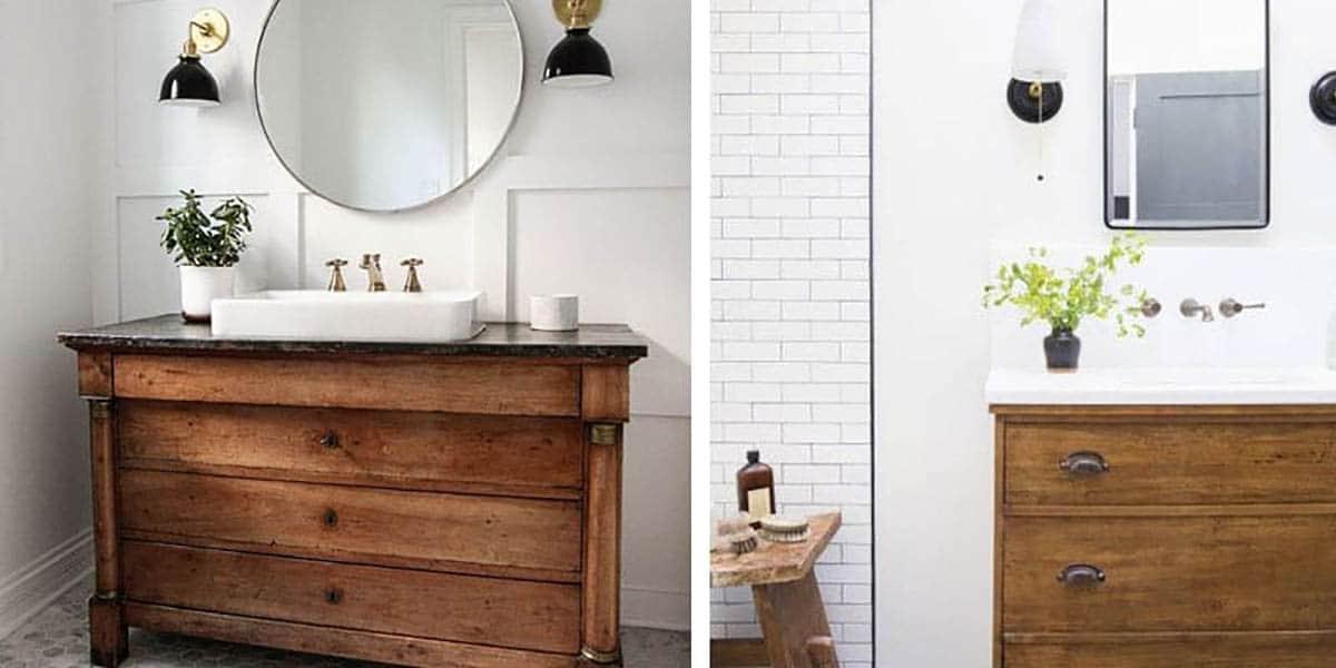 Lavabos tipo cómoda