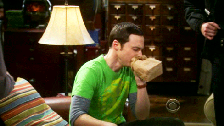 sheldon respirando