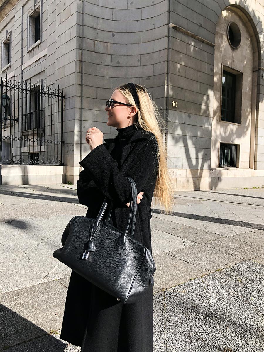 Trini | Max Mara coat Mih jeans