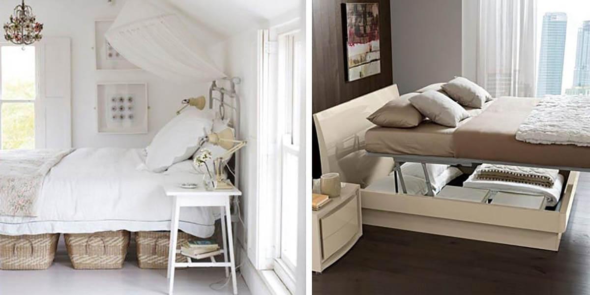 Almacenaje debajo de la cama