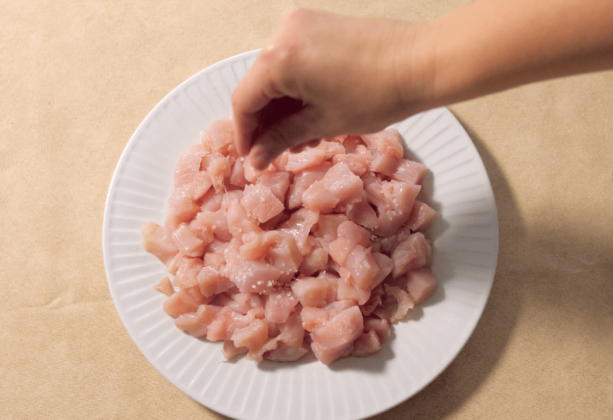 brócelo gratinado con pollo