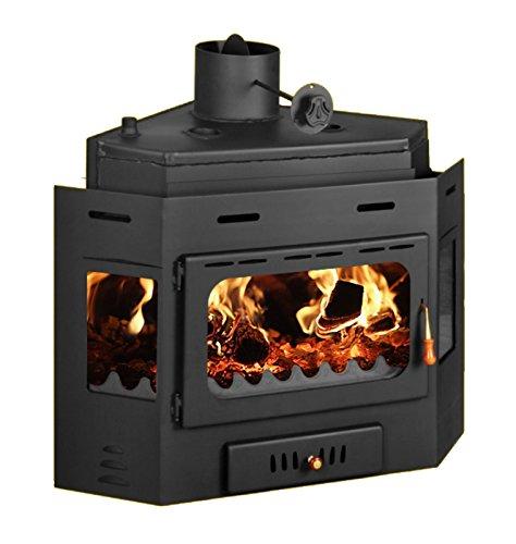 Chimenea insertada de leña para...