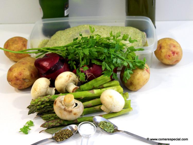 Ingredientes costillas