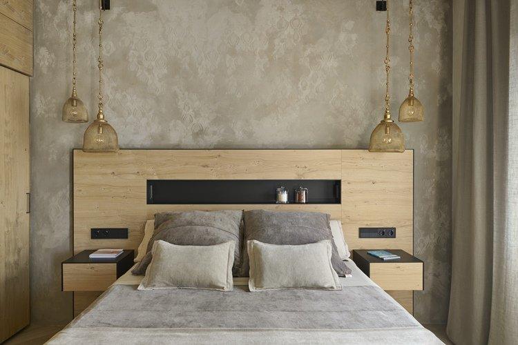 Decoriación rústica en tonos neutros de masía catalana.