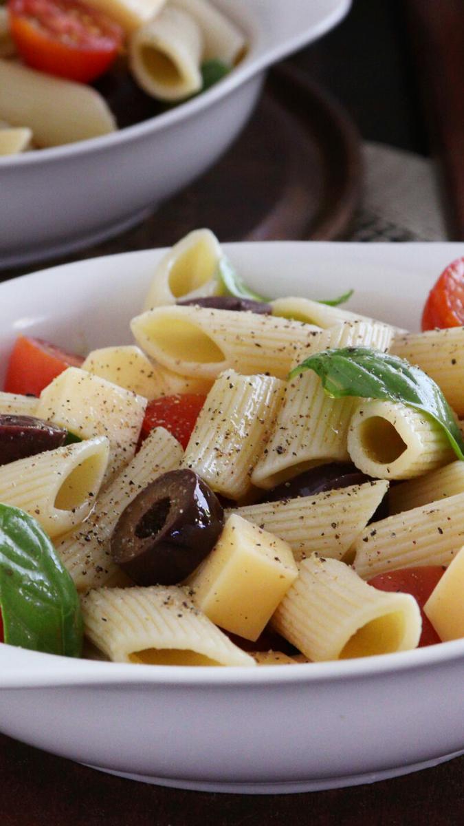 ensalada de pasta fideos fria
