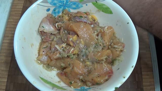 aliño kebab pollo