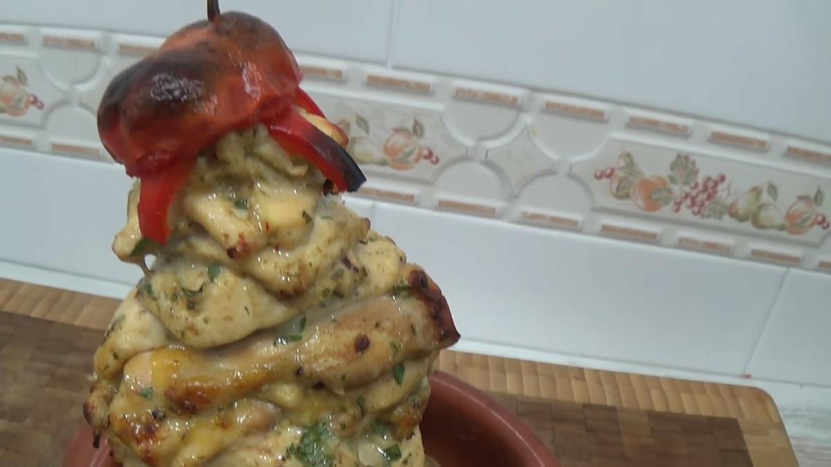 kebab pollo casero