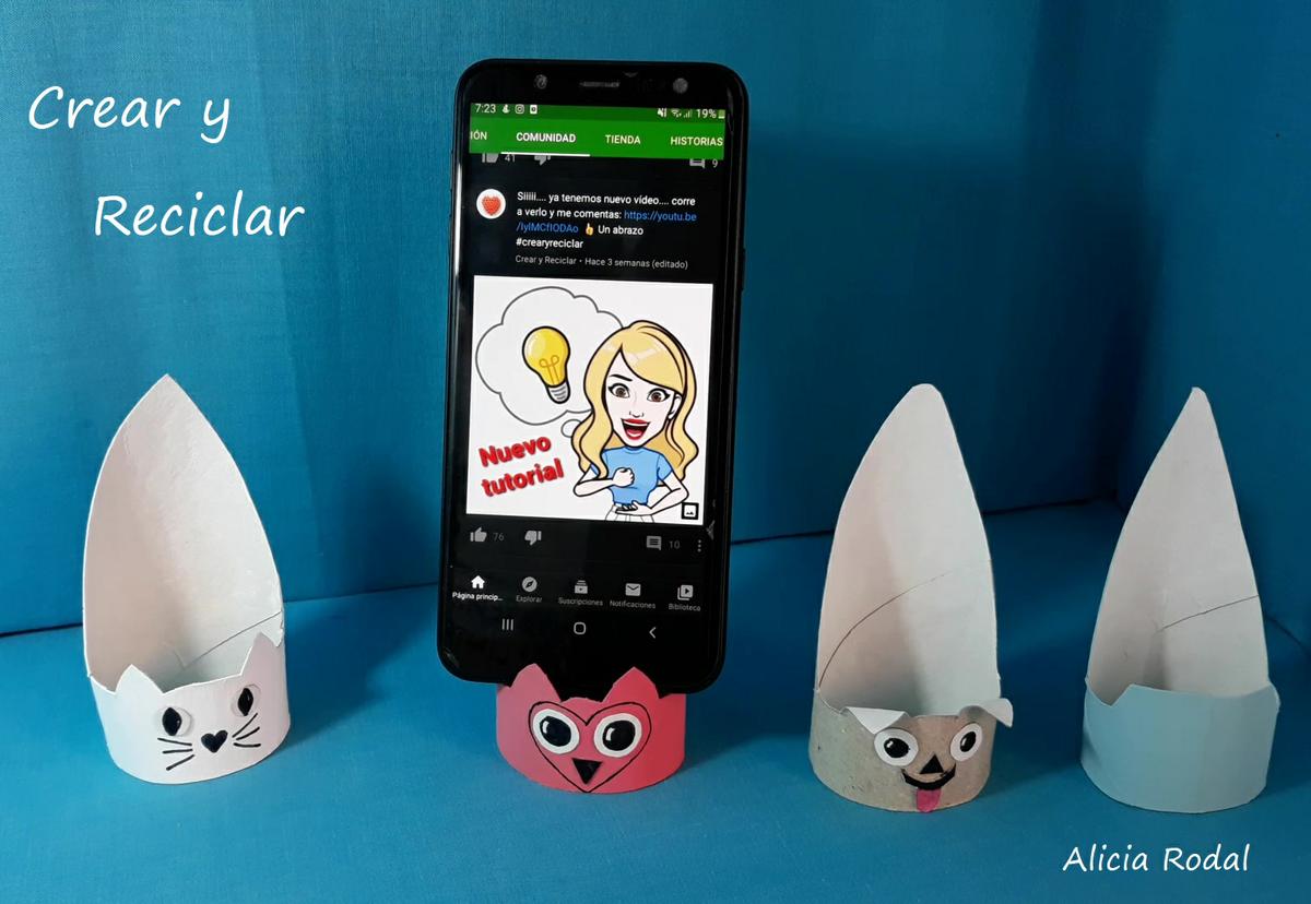 5 ideas para reusar el tubo de cartón del papel de baño